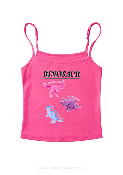Binosaur Pride Y2K Spaghetti Strap Cami Cherrykitten