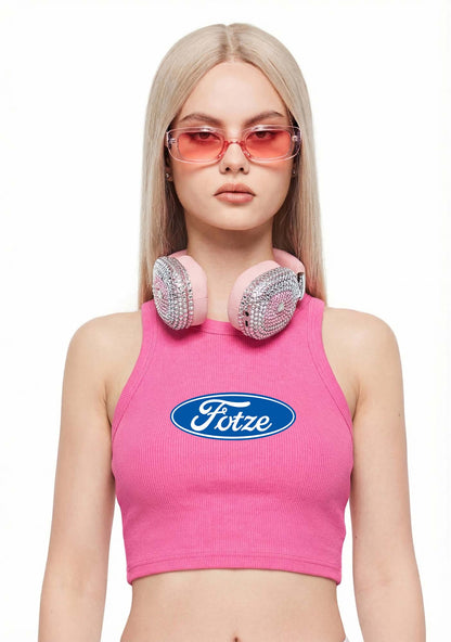 Fotze Y2K Crop Tank Top Cherrykitten