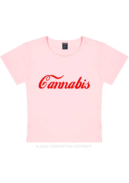 Special Cxnnxbis Y2K Baby Tee Cherrykitten