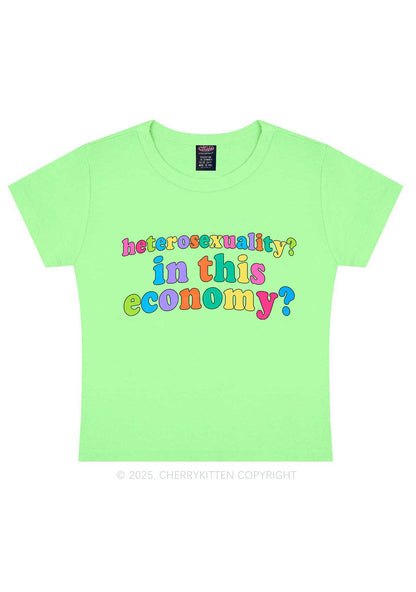 Heterosexuality In This Economy Pride Y2K Baby Tee Cherrykitten