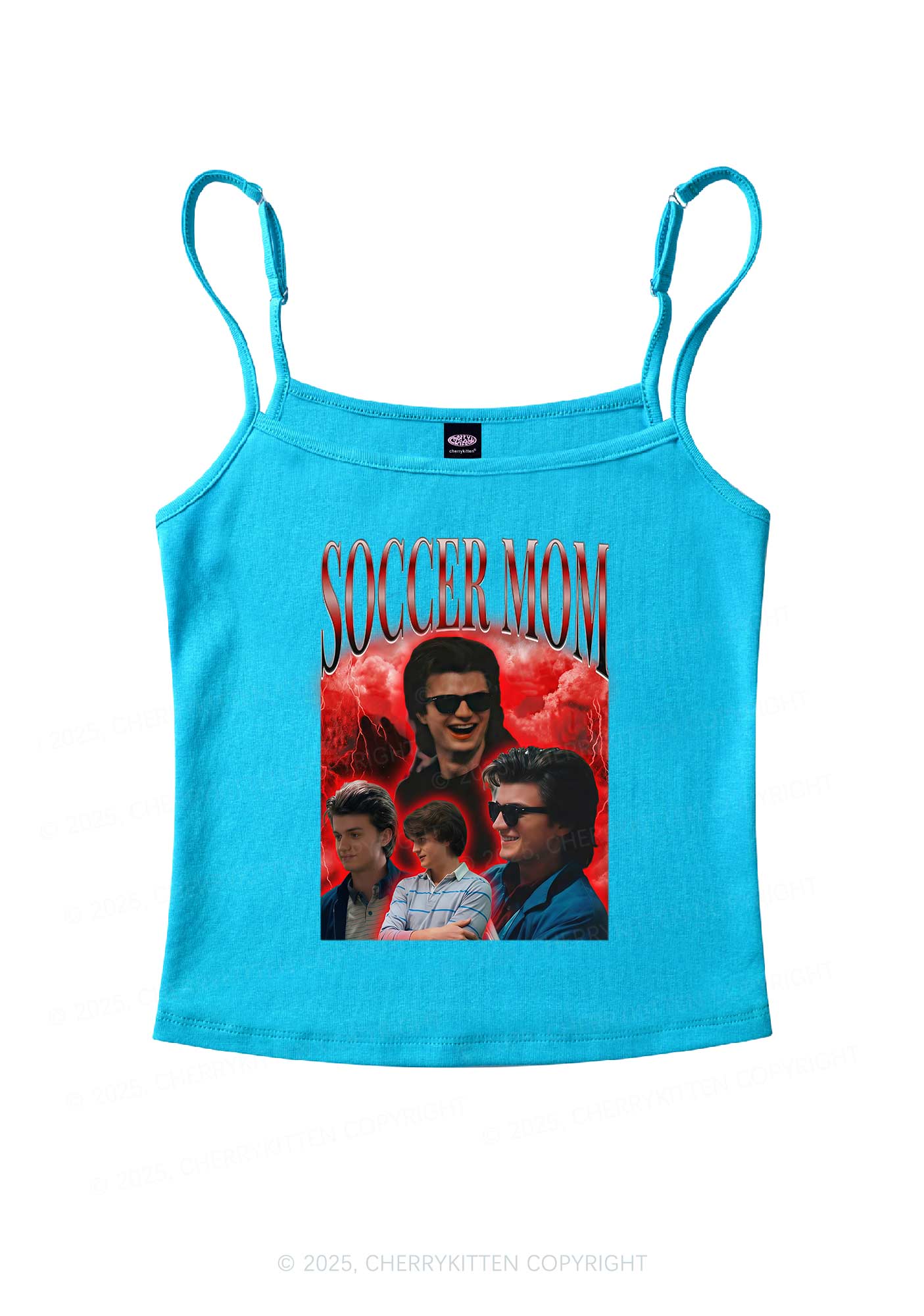 Soccer Mom Y2K Spaghetti Strap Cami Cherrykitten