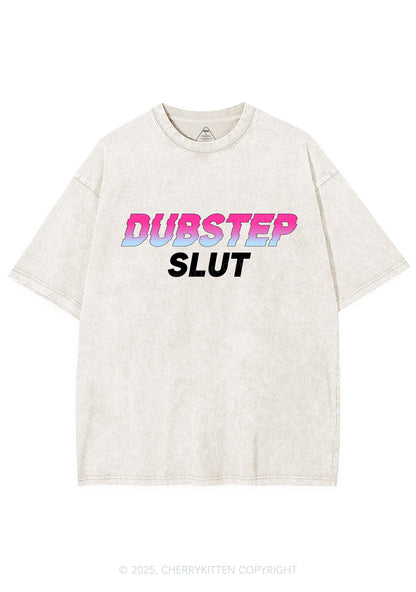 Dubstep Slxt Y2K Shirts Washed Tee Cherrykitten