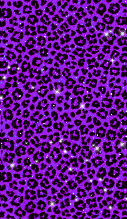 Dark Purple Leopard Y2K Phone Case Cherrykitten