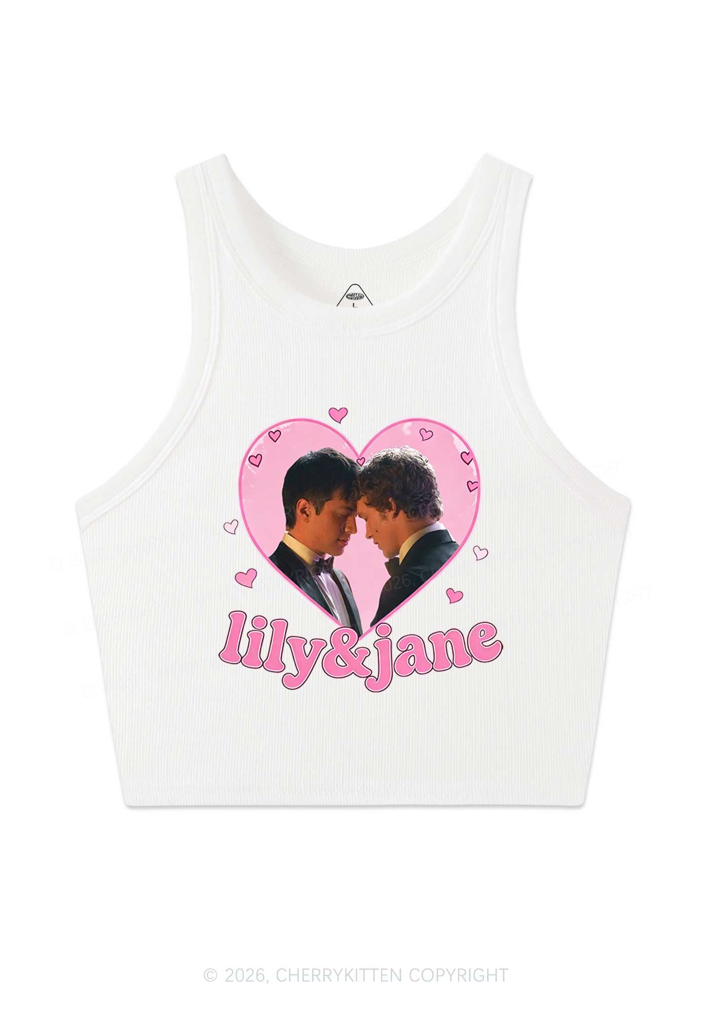 Lily And Jane HR Y2K Crop Tank Top Cherrykitten