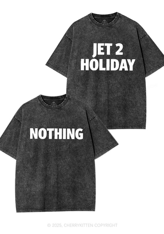 Jet Holiday Nothing Y2K Valentine's Day Washed Tee Cherrykitten