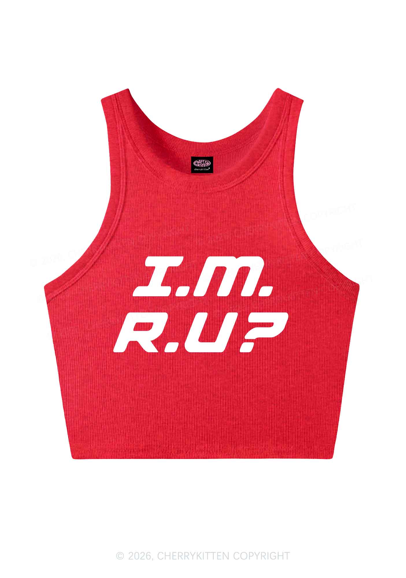 Im Ru Pride Y2K Crop Tank Top Cherrykitten
