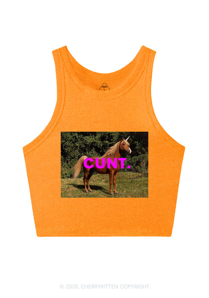 Custom Photo Cxxt Y2K Crop Tank Top Cherrykitten