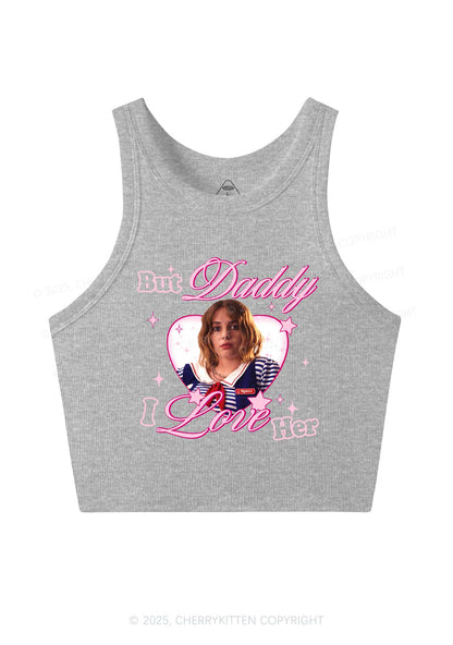 Daddy I Love RB Pride Y2K Crop Tank Top Cherrykitten