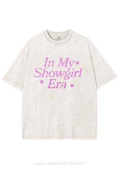 Glitter In My Era TS Y2K Shirts Washed Tee Cherrykitten