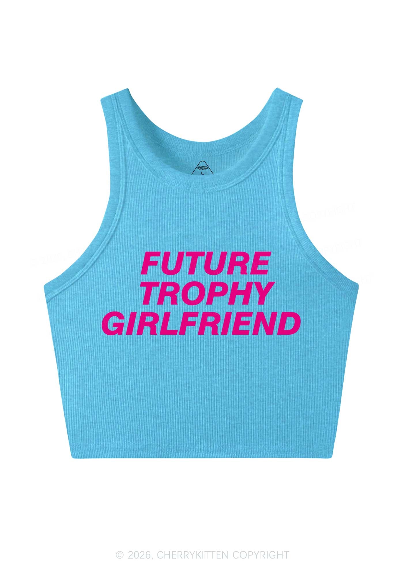 Future Trophy Girlfriend Y2K Crop Tank Top Cherrykitten