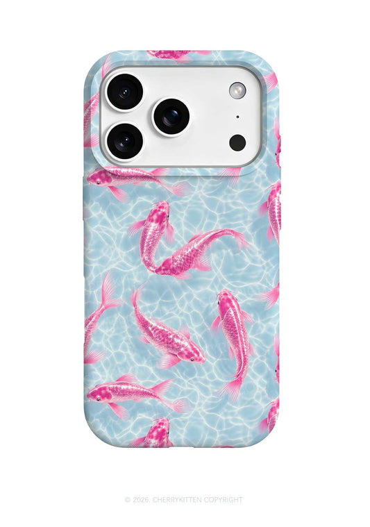 Pink Koi Fish Y2K Phone Case Cherrykitten