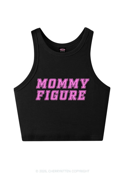 Mommy Figure Y2K Crop Tank Top Cherrykitten