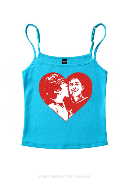 Red Heart Bros HR Y2K Spaghetti Strap Cami Cherrykitten