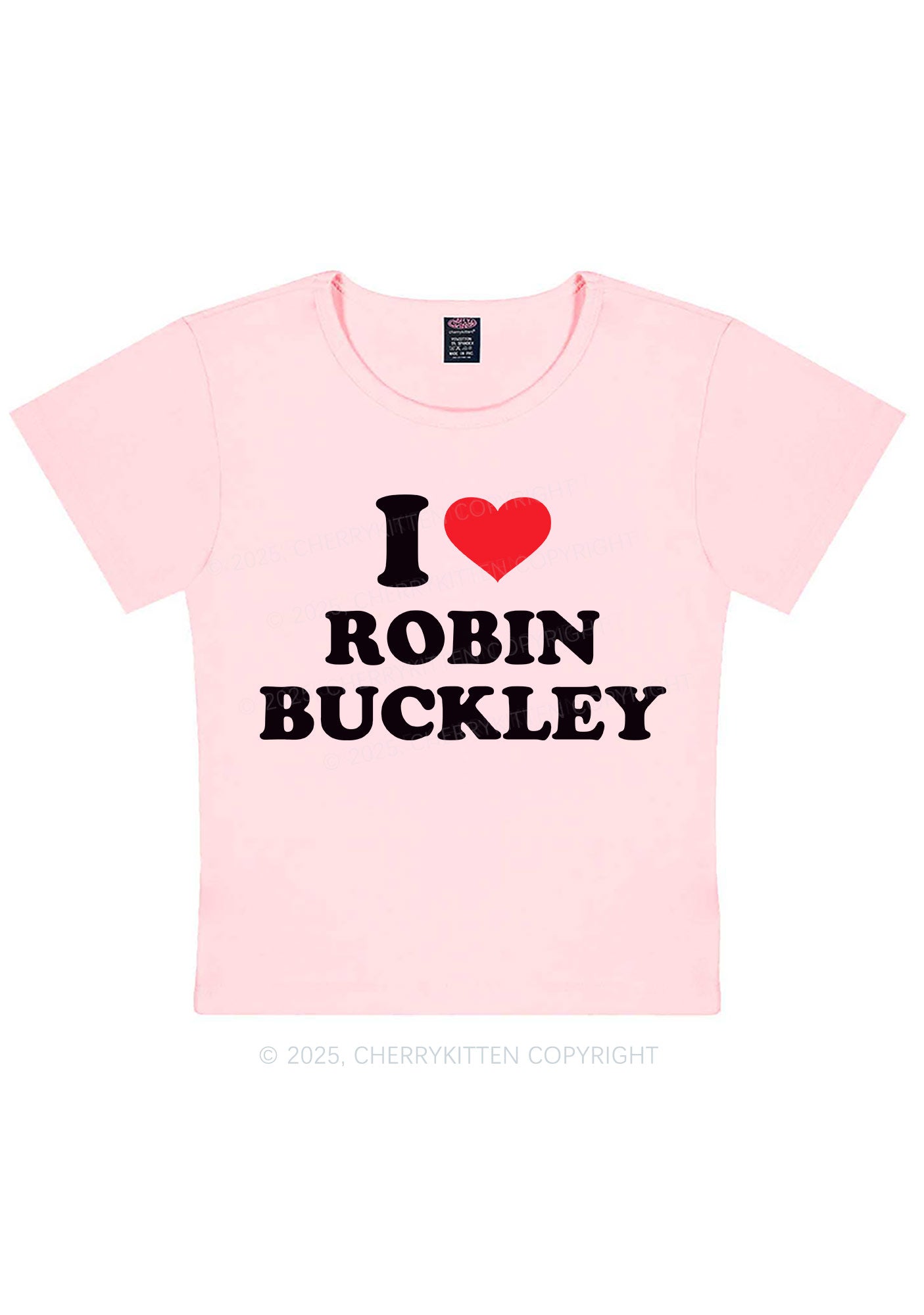 I Love RB Pride Y2K Baby Tee Cherrykitten