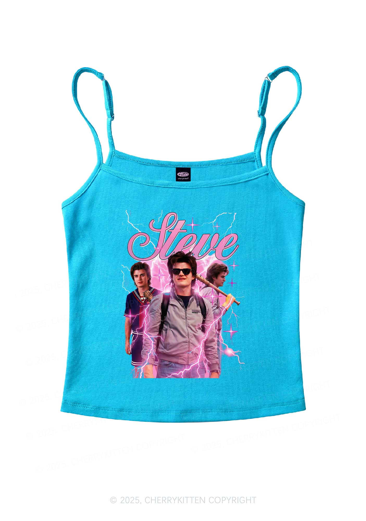 SH Pastel Spark Y2K Spaghetti Strap Cami Cherrykitten