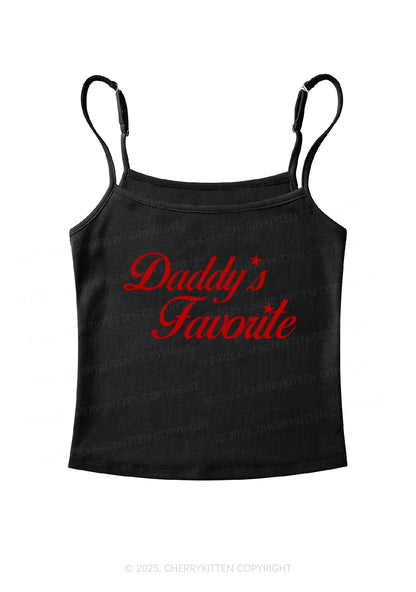 Daddys Favorite Y2K Spaghetti Strap Cami Cherrykitten