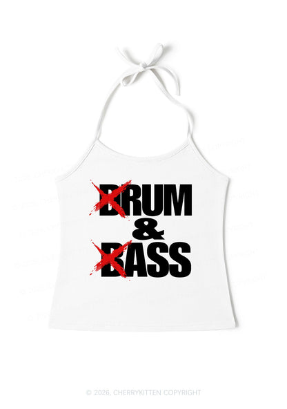 DnB Graffiti Y2K Halter Neck Cami Cherrykitten
