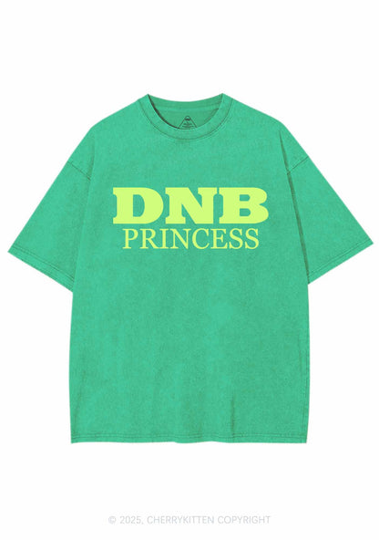 DNB Princess Y2K Shirts Washed Tee Cherrykitten