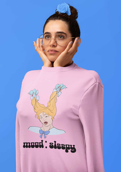 Mood Sleepy Girl Y2K Sweatshirt