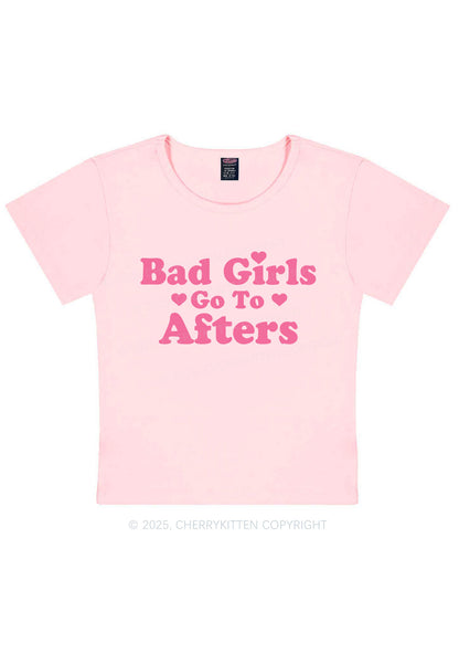Bad Girls Go Afters Y2K Baby Tee Cherrykitten