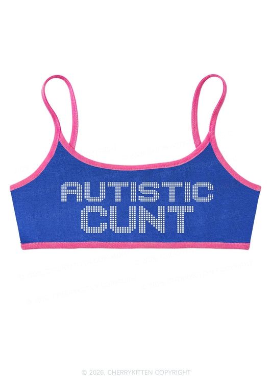 Autistic Cxxt Y2K Super Crop Cami Cherrykitten