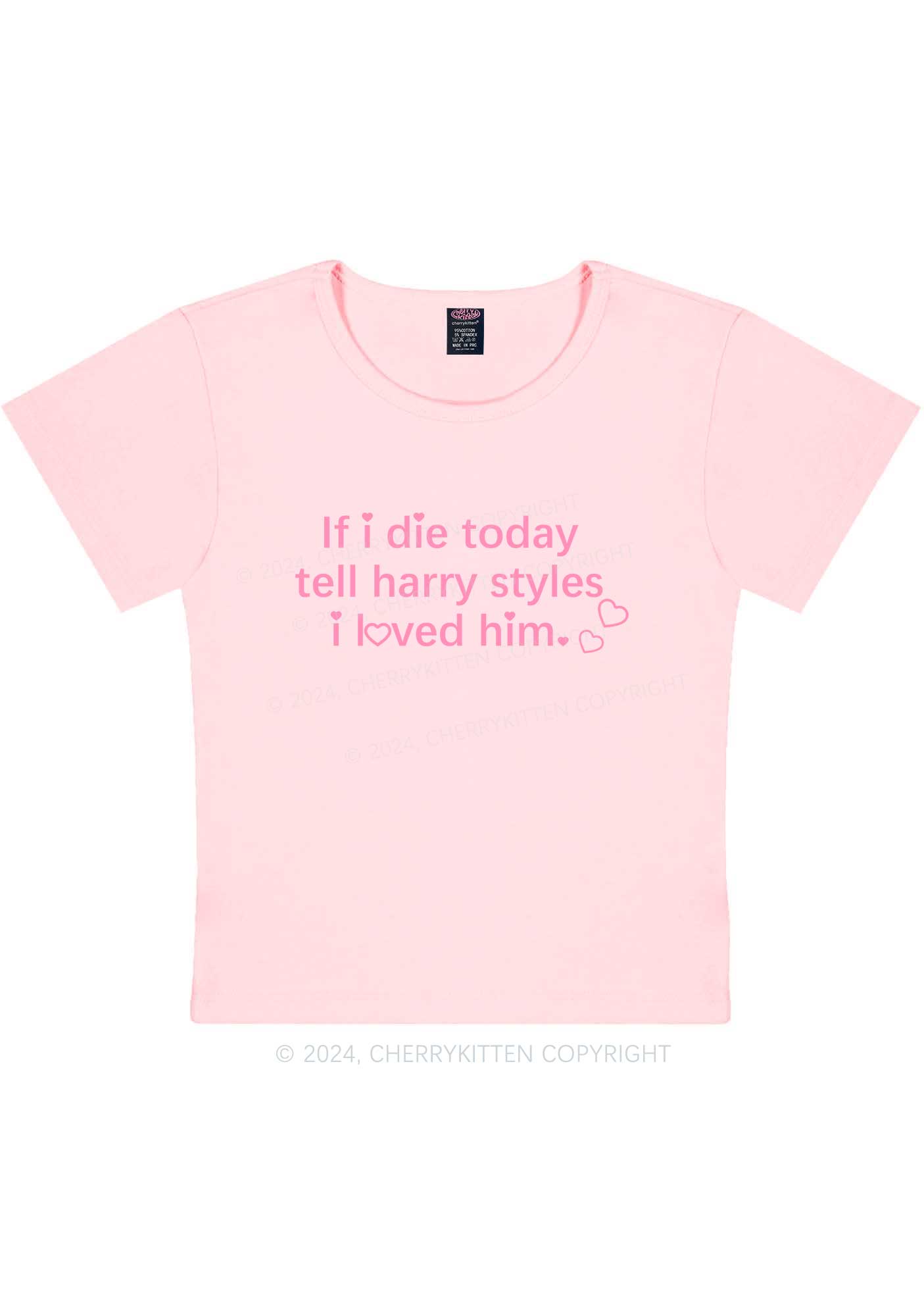 I Loved Him Y2K Baby Tee Cherrykitten