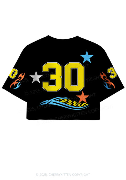 Custom Black ACAB Cats Y2K Crop Sport Jersey Shirts Cherrykitten