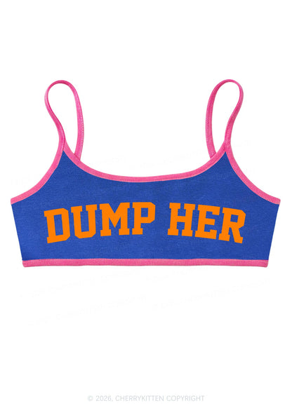 Dump Her Y2K Super Crop Cami Cherrykitten