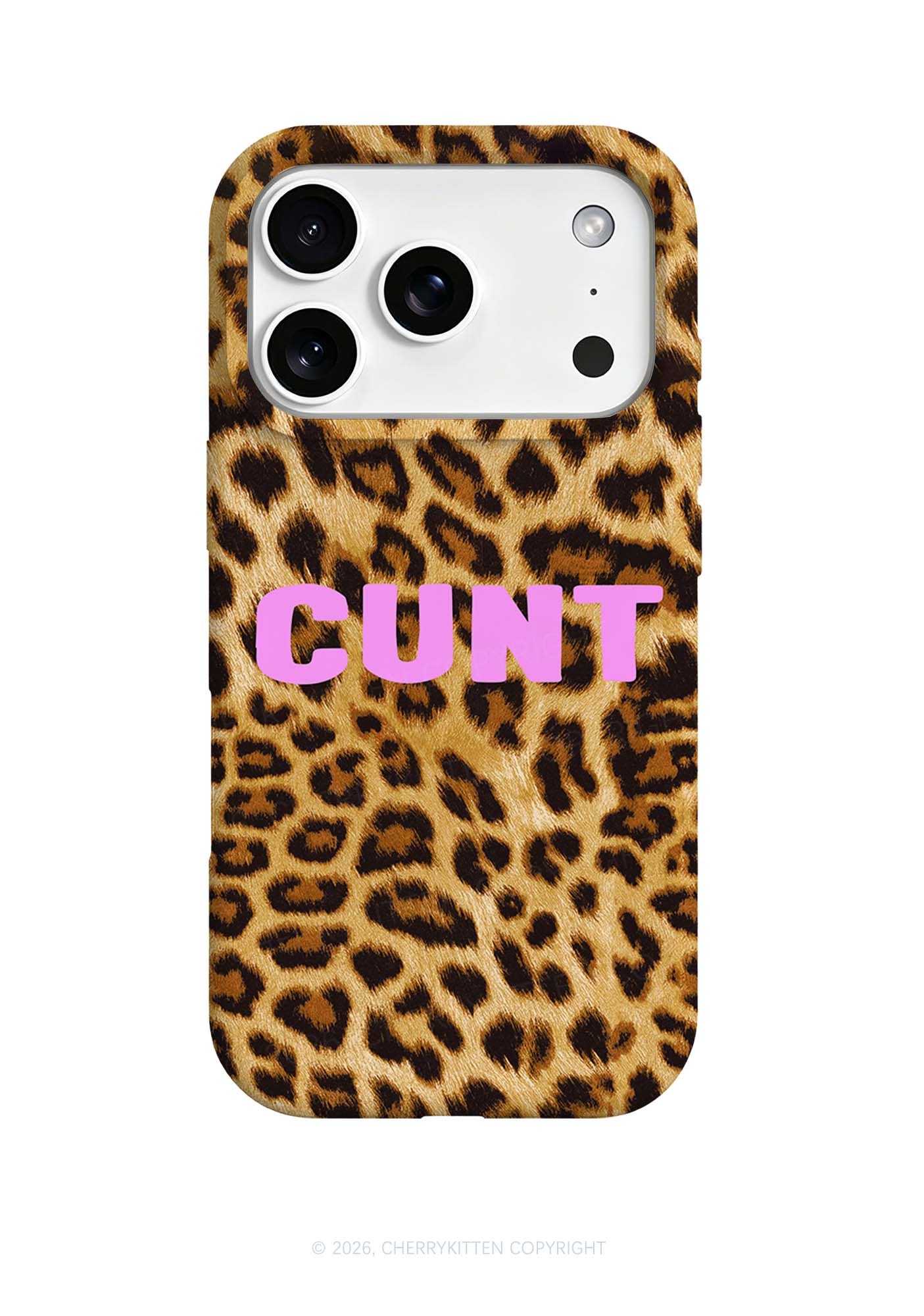 Cxxt Leopard Y2K Phone Case Cherrykitten