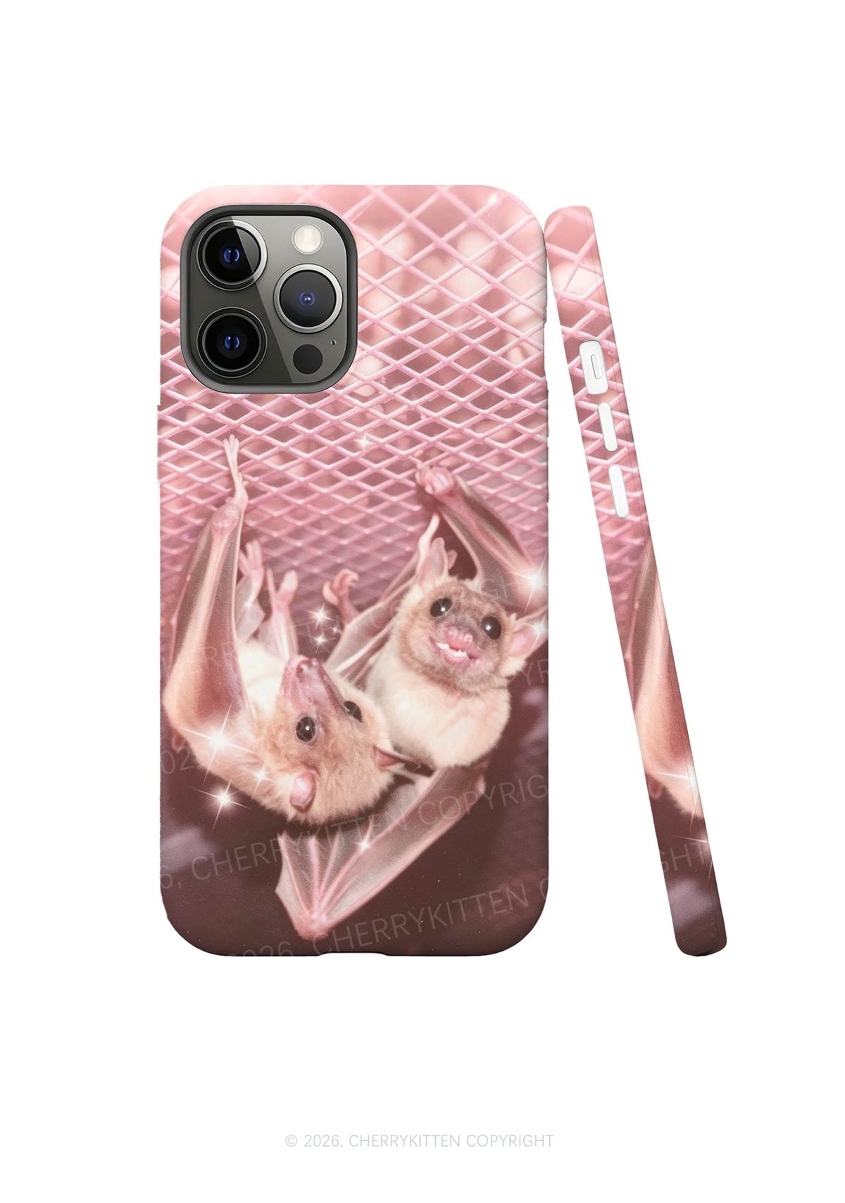 Halloween Two Baby Bats Y2K Phone Case Cherrykitten