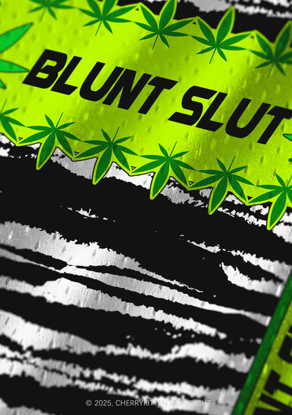 Custom Green Blunt Slxt Y2K Sport Jersey Tank Cherrykitten