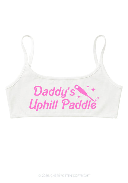 Daddys Uphill Paddle Y2K Super Crop Cami Cherrykitten