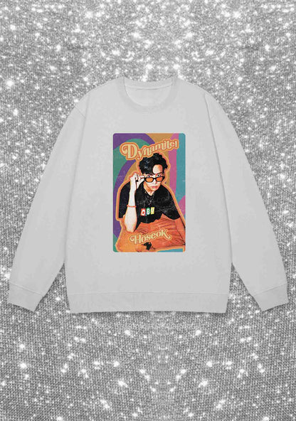 Dynamite Hoseok Kpop Y2K Sweatshirt Cherrykitten