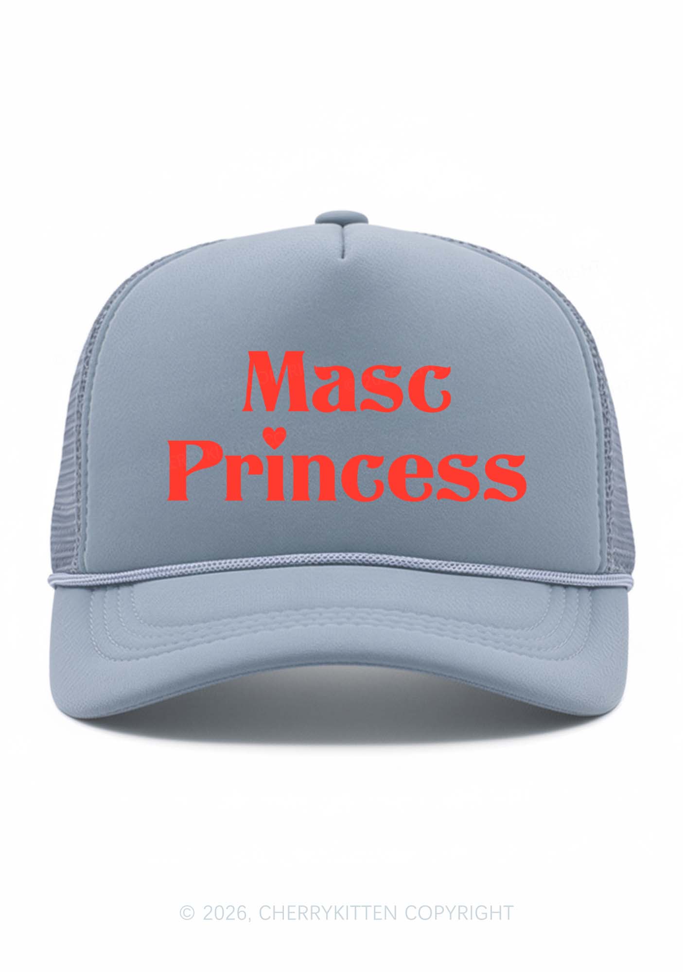 Masc Princess Pride Y2K Trucker Hat Cherrykitten