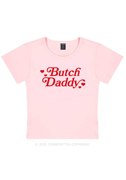 Butch Daddy Y2K Baby Tee Cherrykitten