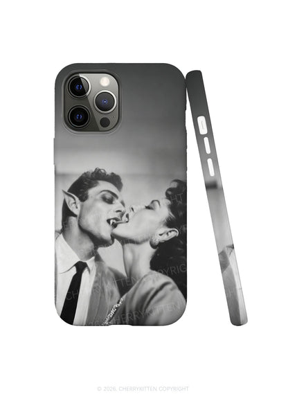 Halloween Vampire Couple Y2K Phone Case Cherrykitten