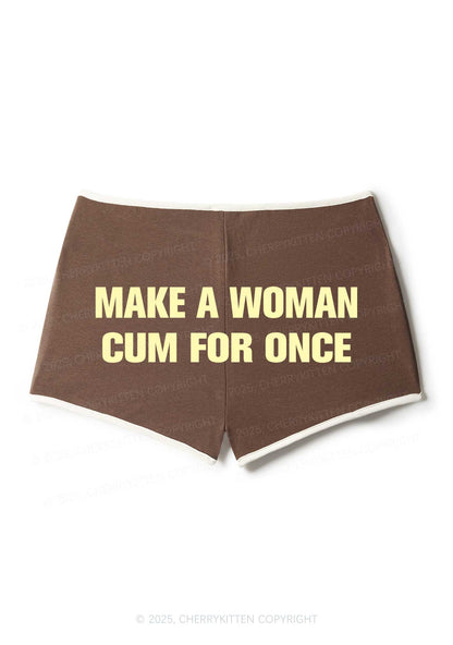 Make A Woman Come Y2K Booty Shorts Cherrykitten