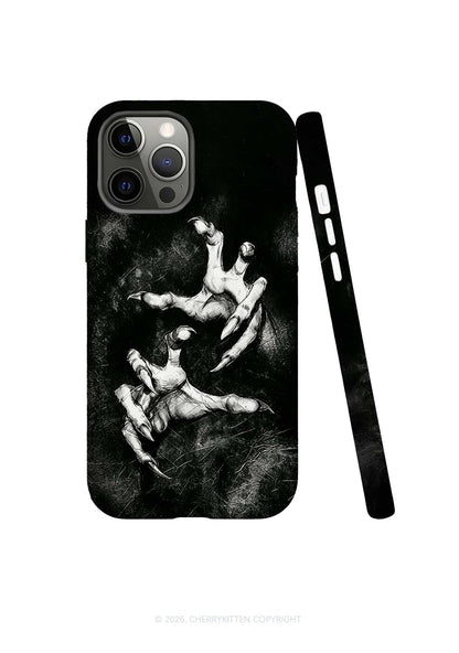 Halloween Black Demon Claws Y2K Phone Case Cherrykitten