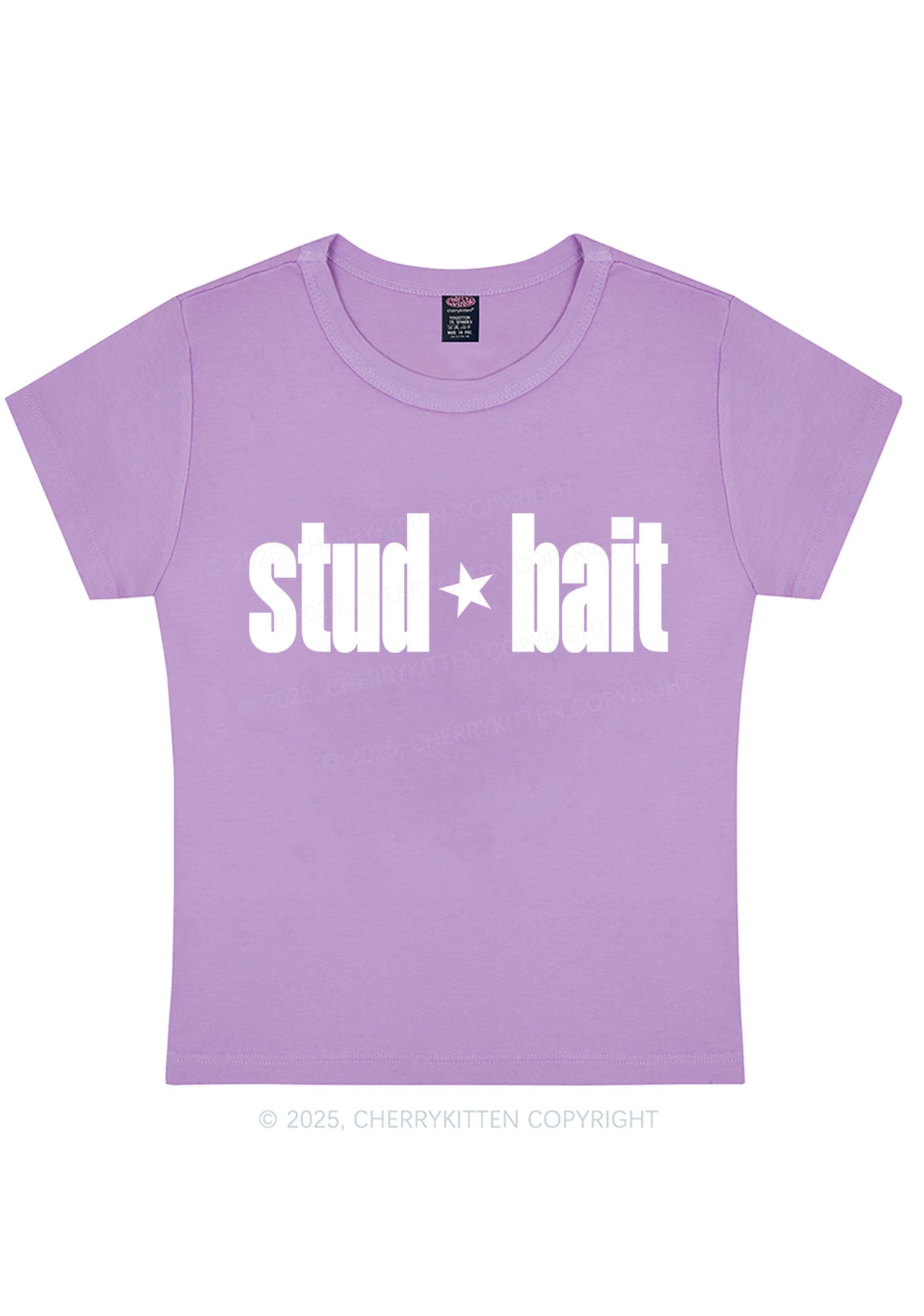 Stud Bait Pride Y2K Baby Tee Cherrykitten