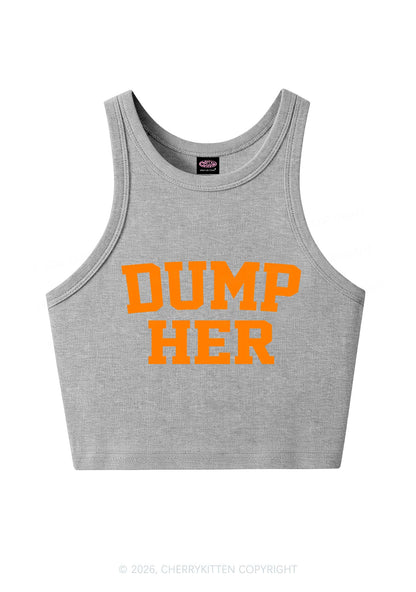 Dump Her Y2K Crop Tank Top Cherrykitten