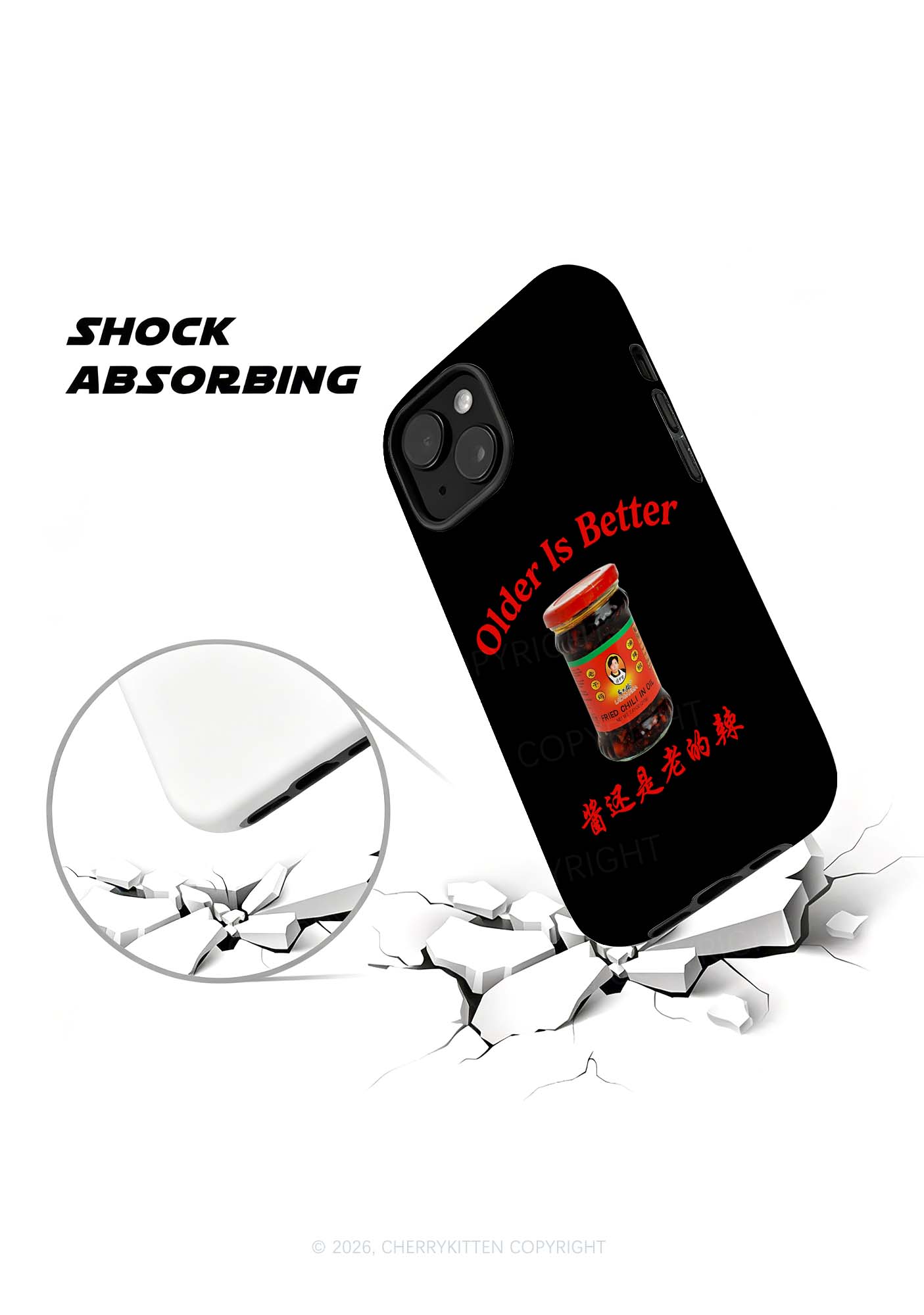 Older Is Better Y2K Phone Case Cherrykitten