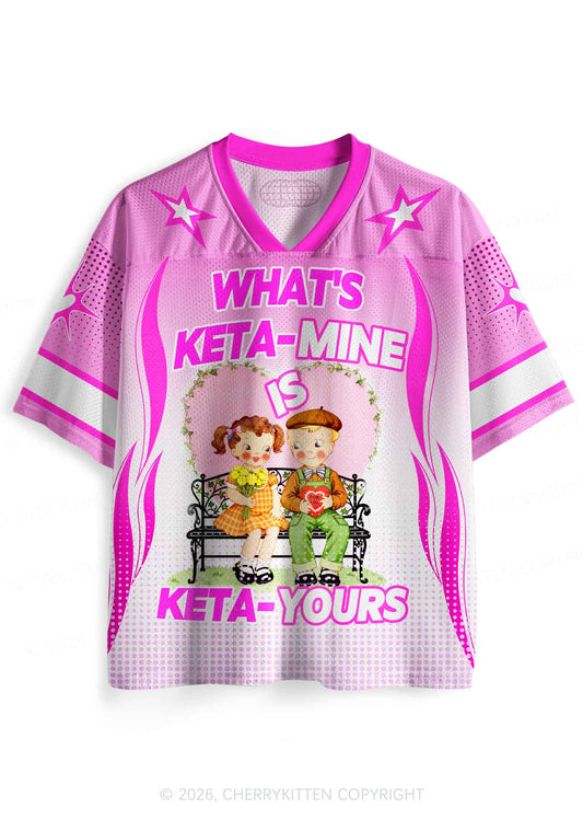 Whats Kxxamine Y2K Sport Jersey Shirts Cherrykitten