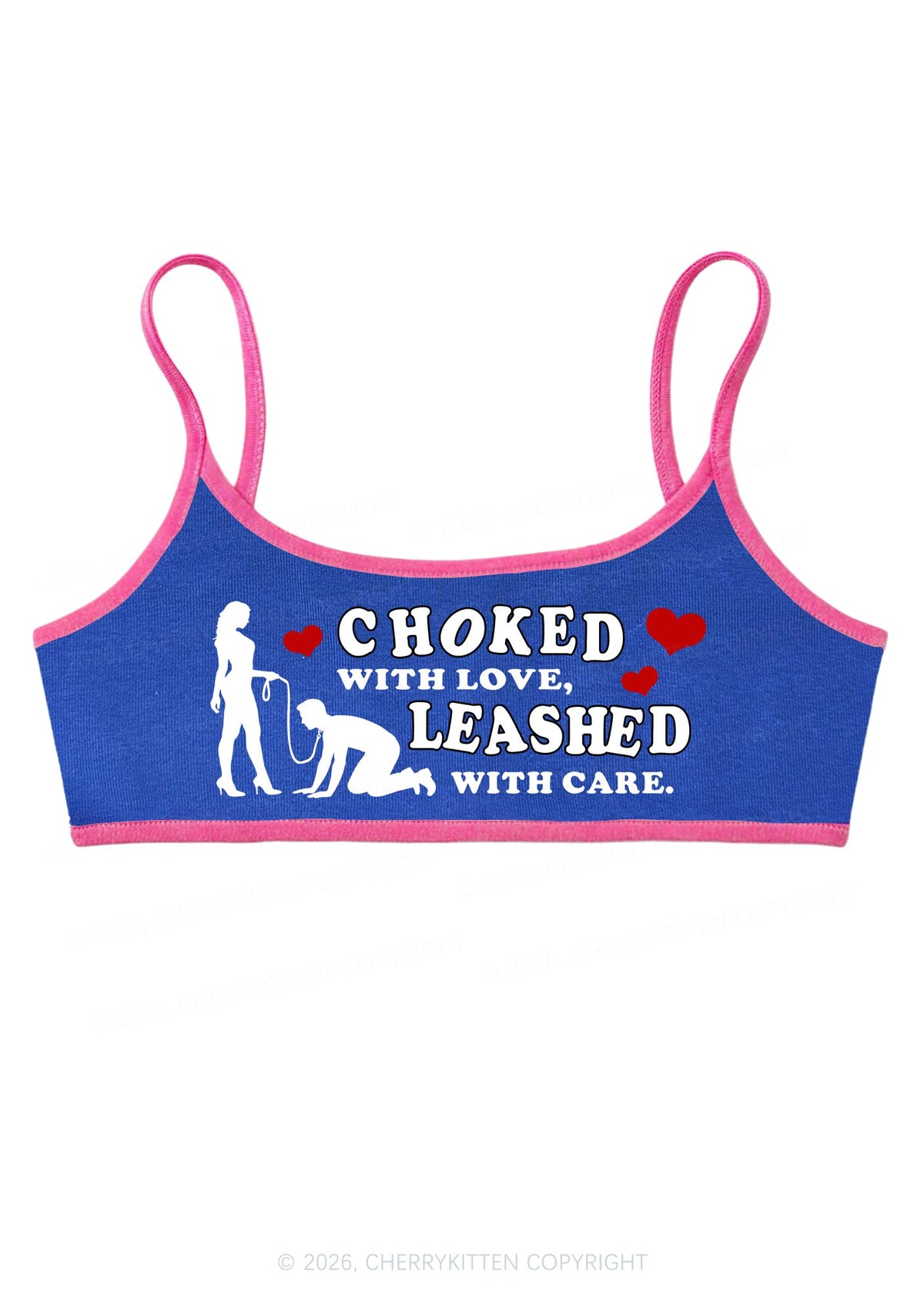 Choked With Love Y2K Super Crop Cami Cherrykitten