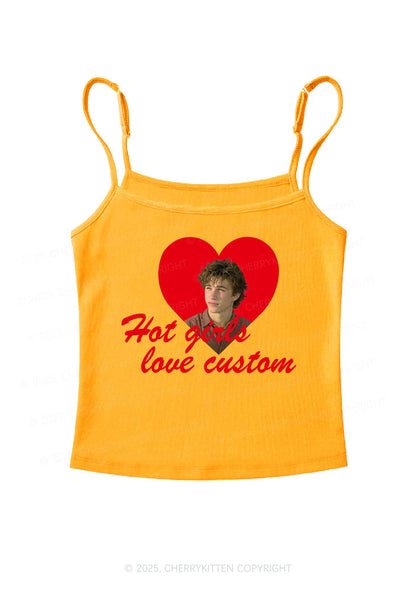 Hot Girl Custom Love Y2K Spaghetti Strap Cami Cherrykitten