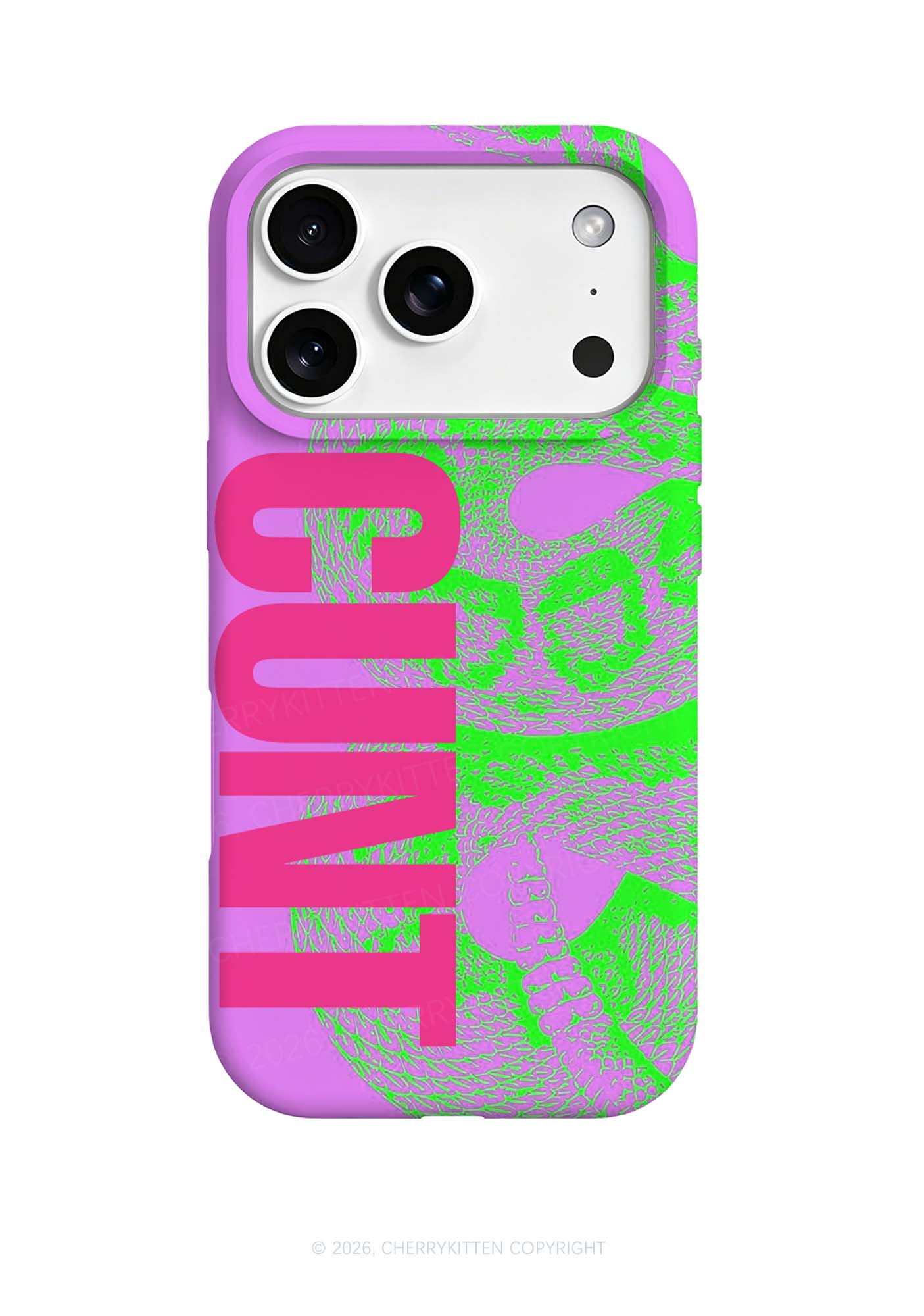 Snake Pink Cxxt Y2K Phone Case Cherrykitten