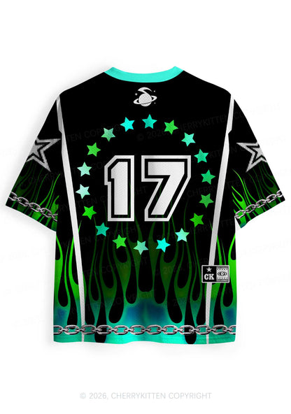 Do Not Invite Me To Afters Y2K Sport Jersey Shirts Cherrykitten