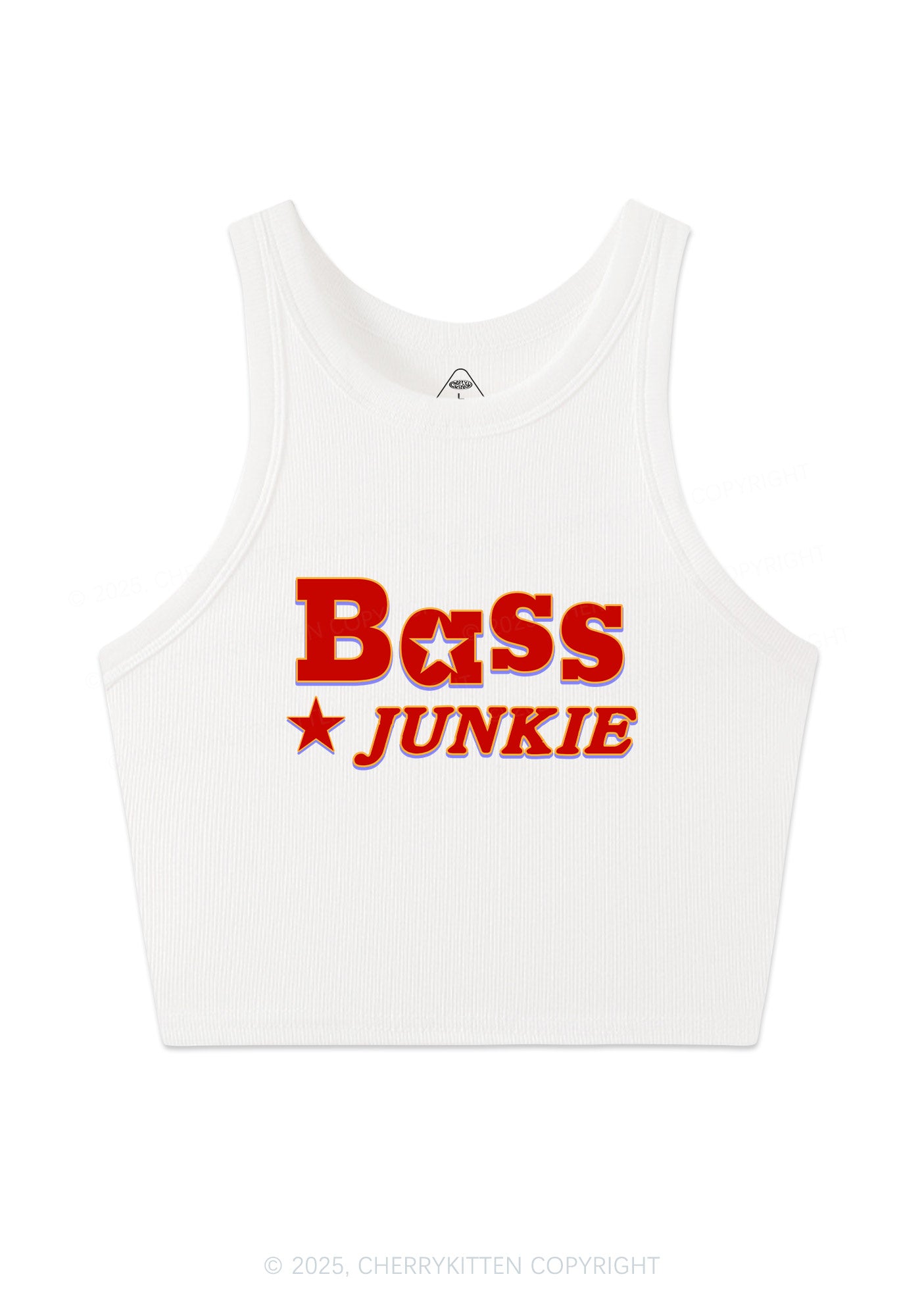Bass Jxxkie Y2K Crop Tank Top Cherrykitten