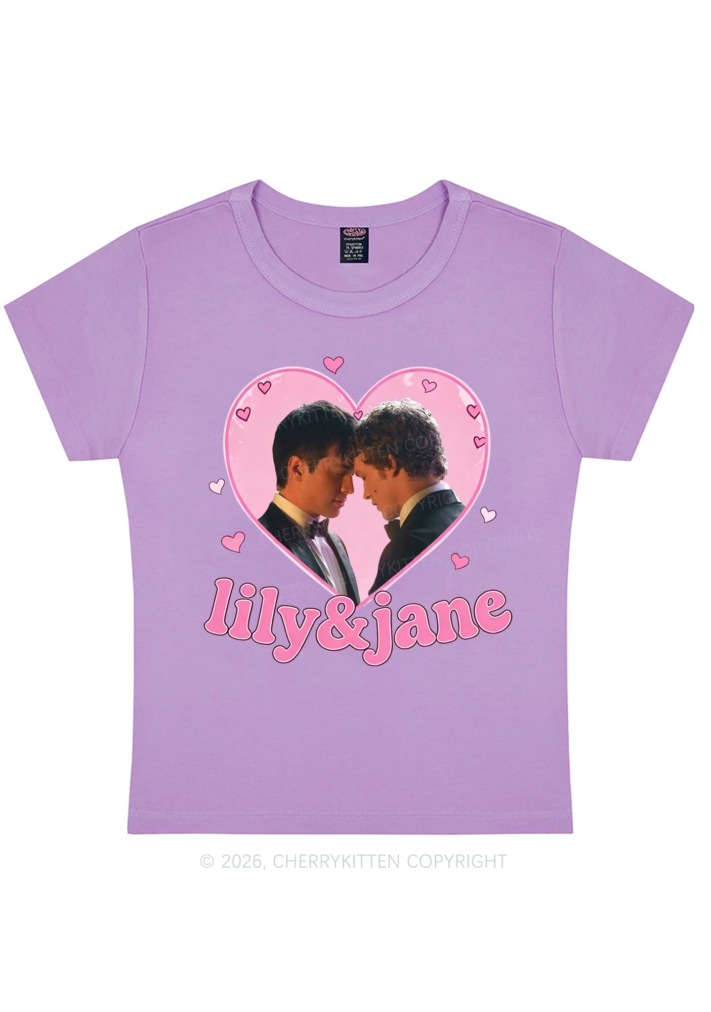 Lily And Jane HR Y2K Baby Tee Cherrykitten