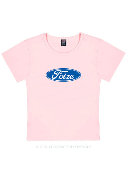 Fotze Y2K Baby Tee Cherrykitten