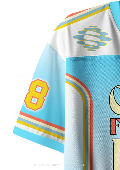 Custom Gods Fav Fag Pride Y2K Crop Sport Jersey Shirts Cherrykitten